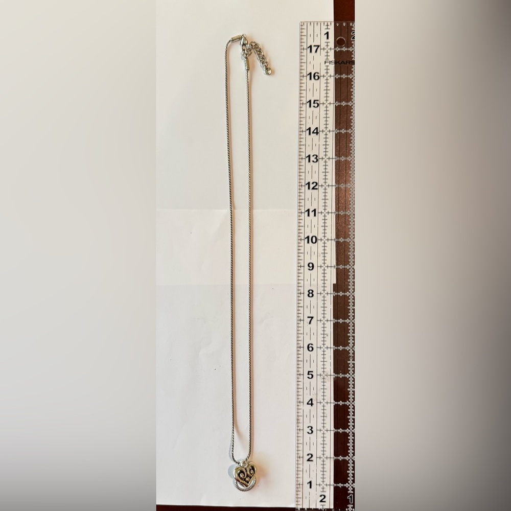 Brighton Silver Heart Necklace